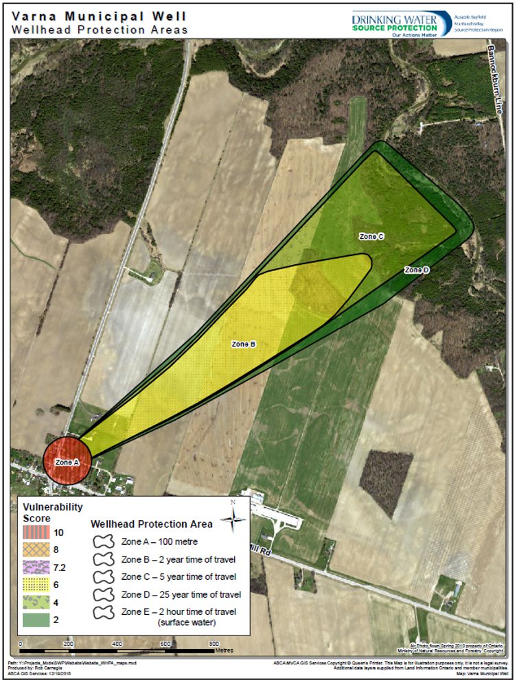 Varna Drinking Water System Map