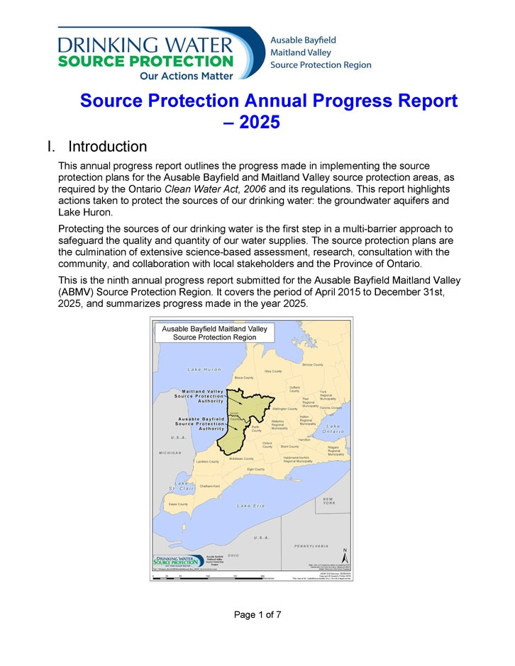 Cover of Annual Progress Report for 2025